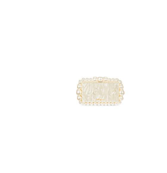Handbags - Cult Gaia Eos Box Clutch, BEIS the Weekender Beige Bag, Cosmetic Beige Case & More - MSRP $3,005