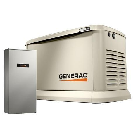 Generac Guardian 24kW Standby Generator System (200A Service Disc. + AC Shedding) w/ Wi-Fi - MSRP $6,398