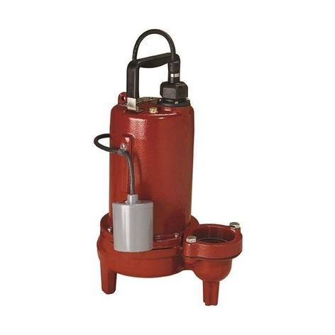 Liberty Pumps LE102A2 - 1 HP Cast Iron Sewage Pump (2") w/ Piggyback Tether Float (208-230V) - MSRP $849