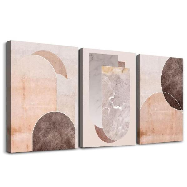 Home - 3 Piece Ahuasjart Canvas Wall Art, KSacry Acrylic Display Case, MiLin Cellular Shades - MSRP $8,697