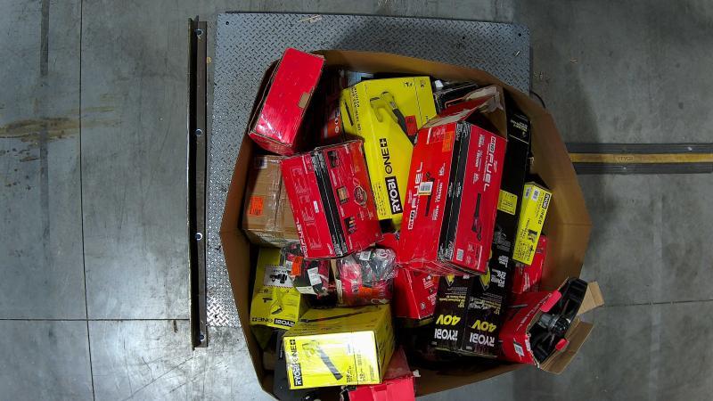 Tools - Milwaukee, Ryobi, BLACK+DECKER, Pacroban - Est Retail $4,252