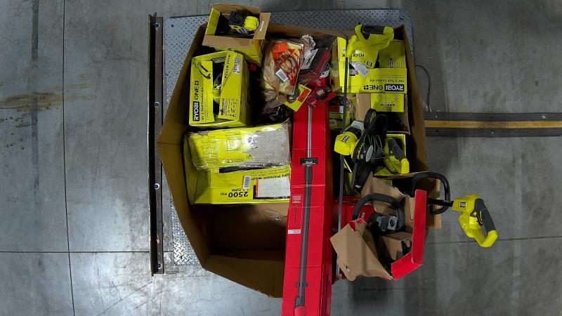 Tools - Milwaukee, Pacroban, Ryobi - Est Retail $1,966