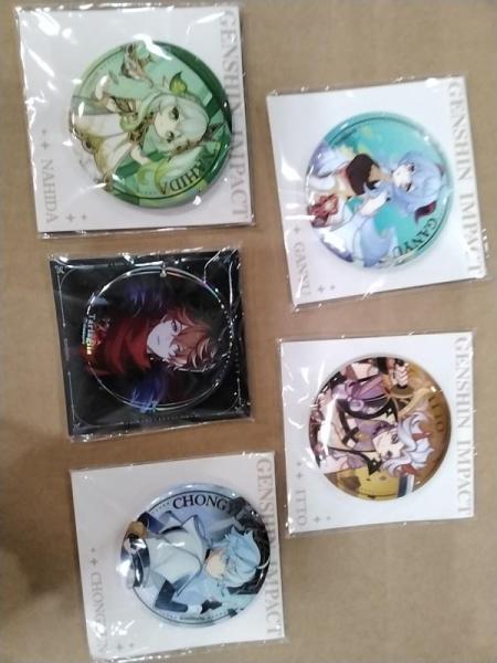 Gensin Impact Character Badges - MSRP $1,198