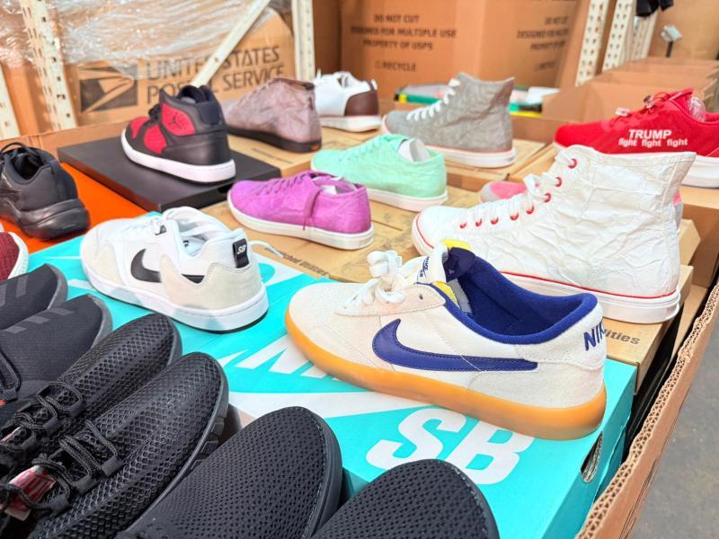 Bulk Lot of 300 Mixed Brand Sneakers Men's & Women's MSRP $15,000+