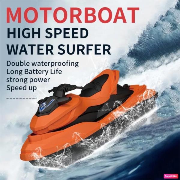 New 50set -RC Motorboat Remote Control Boats Pool Lake Ocean Swim