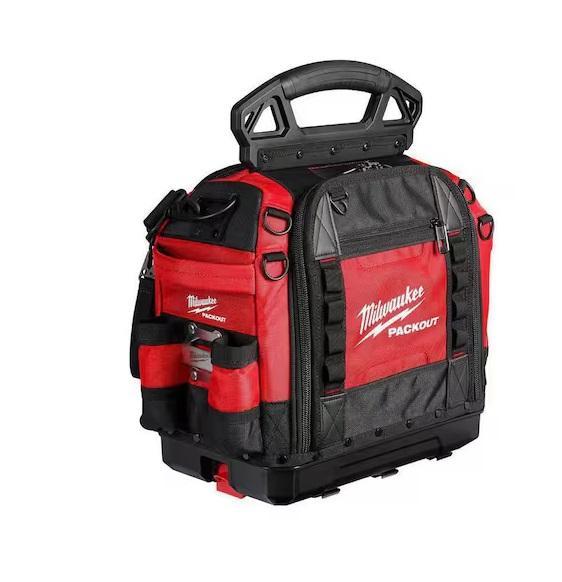 General Merch - Milwaukee PACKOUT 15in Structured Tool Bag, Husky, Kwikset, Cub Cadet, RYOBI - Est Retail $6,131