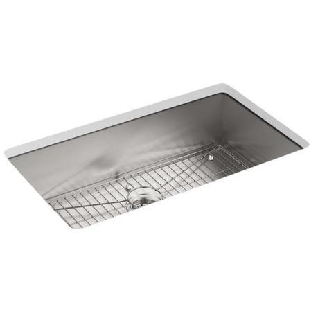Kohler K-3821-1-NA 33"  Stainless Steel Kitchen Sink - MSRP $750