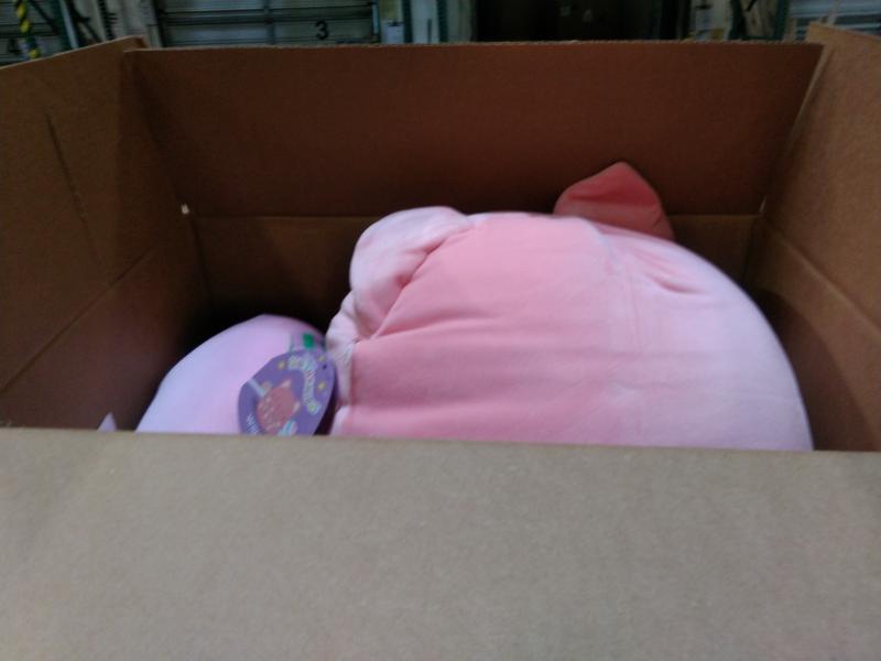 General Merchandise - Hasbro Gaming Road Trip, Squishmallows Wilka Cat, Happy Go Fluffy Baby Rattle - MSRP $2,596