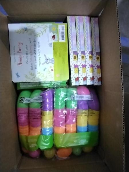 General Merchandise - Honey Bunny Board Book, Eucerin Hydration Serum, Tresemme Lamellar Shampoo - MSRP $5,261