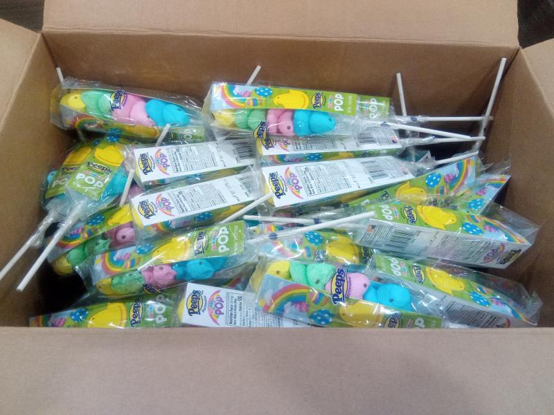 Grocery - Galerie Jelly Bean & Sticker Filled Eggs, R.M. Palmer Easter Bunny - MSRP $7,156