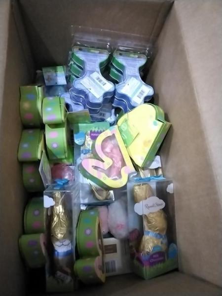 Grocery - Lindt Mini Pralines, Kraft Lunchables Gummy Pizza, Skittles Easter Egg - MSRP $5,167