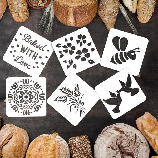 Home - Banneton 11 Inch Sourdough Proofing Basket Set, Chocolate Bar Molds, Laolitou Green Table Runner - MSRP $7,034