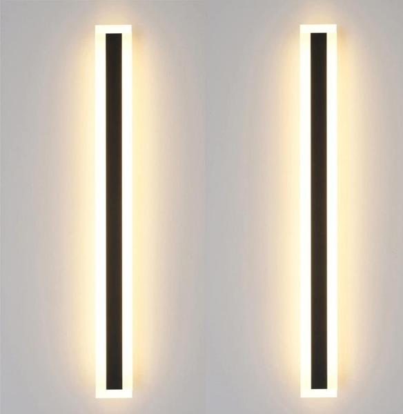 Home_improvement - Solar Street Light, Wicker Farmhouse Chandelier, Waterproof Acrylic Black LED - MSRP $8,739