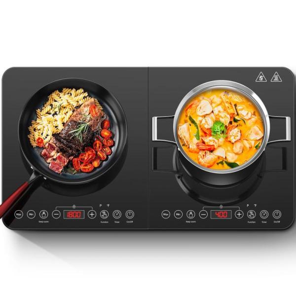 Kitchen - Commercial Rug, Entrance Floor Mat, Double Induction Cooktop,Portable, Anti Fatigue Kitchen Mat - MSRP $1,359
