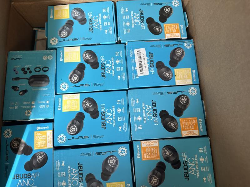 80x JLab JBuds Air ANC True Wireless Bluetooths (Original Packaging)