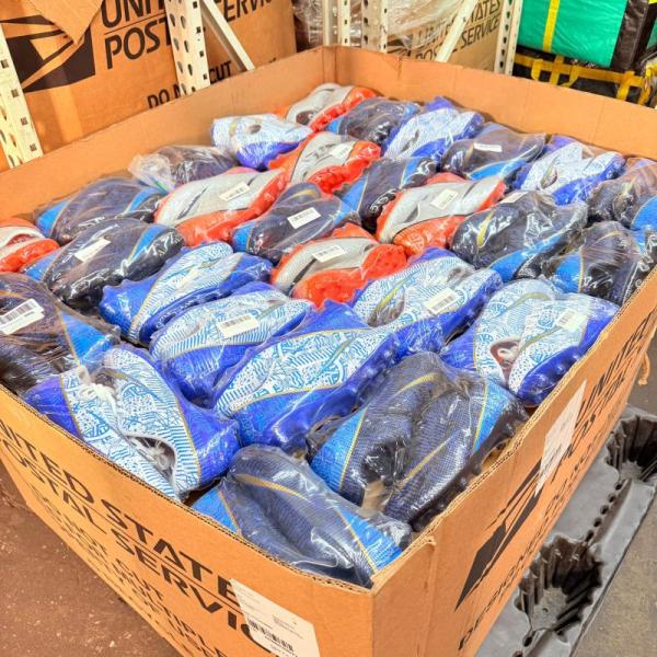 Bulk Lot of 180 Pairs Men's & Boys' Soccer Cleats MSRP $8000