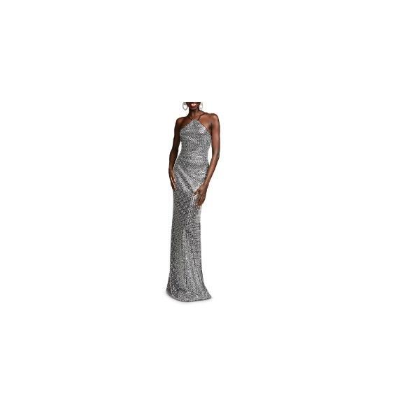 Apparel- Halston Yeva Embellished Gown, French Connection Whisper Ruth A-Line Dress, Free People - Original MSRP $3,146