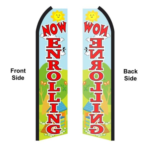 CroBlissful Now Enrolling Preschool Daycare Feather, 3pk - MSRP $107