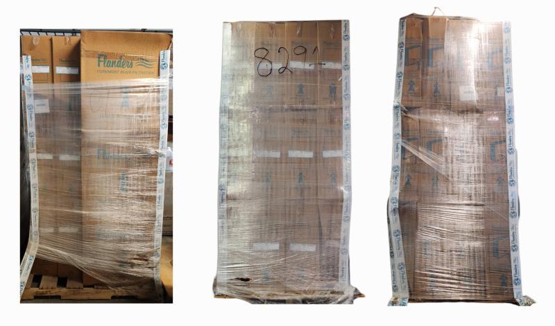 Flanders Filters 135 units Commercial HEPA Filters, MSRP: $23,859