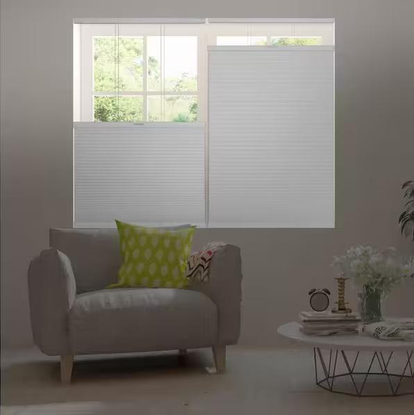 Window Decor - HDC 57.625inWx64inL Shades, Coolaroo, Perfect Lift Window Treatment, SeaSun, Aosky - Est Retail $6,023