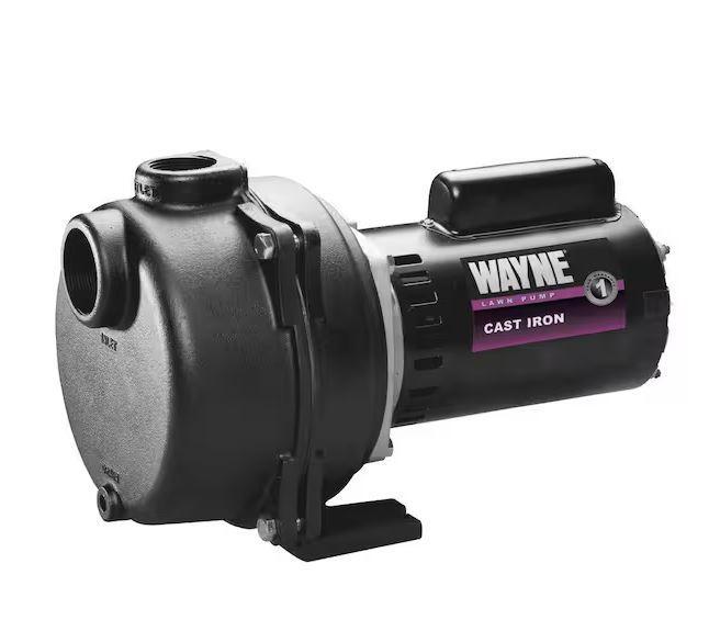 Plumbing - Wayne Permanent Lawn Sprinkler Pump, Akdy Workstation Kitchen Sink - Est Retail $3,523- 1plt