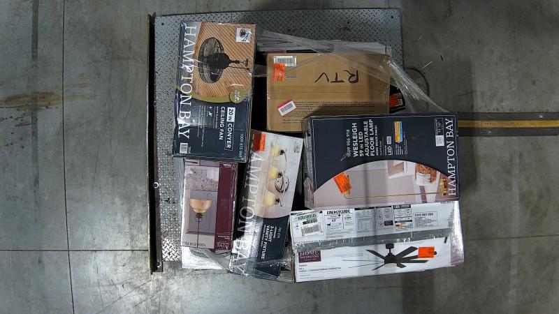 Lighting & Electrical - CARRO Ceiling Fan, DSI Lighting, Artika, Hampton Bay, Commercial Electric - Est Retail $2,157