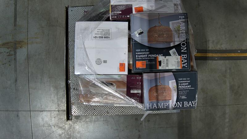 Lighting & Electrical - HDC Windara 22in LED Fan, Hampton Bay, DSI LIGHTING, Commercial Electric - Est Retail $2,000