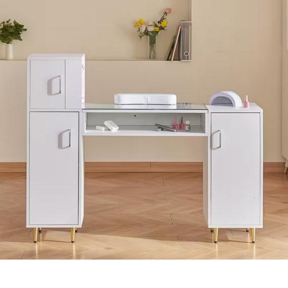 Home Decor - Skyshalo Manicure Table, Tribesigns Reception Desk - Est Retail $2,159- 1plt
