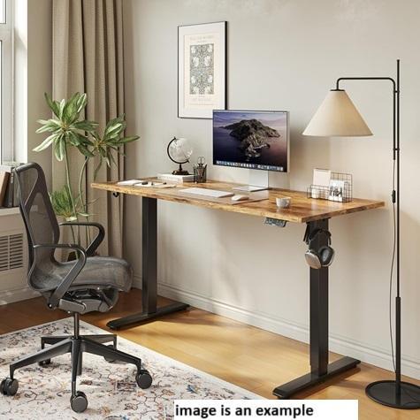 NEW - Agilestic Electric Standing Desk, 48 x 24 Inches Height Adjustable Desk, White - MSRP $119