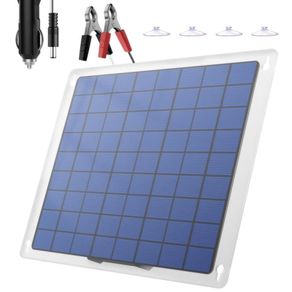 Lawn & Garden - bainenjia 10W Solar Panel Car Battery Charger, GS Plant Foods 3pk 32oz Bottle Bud Doublin - MSRP $2,922