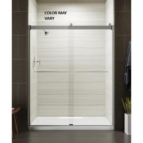 Kohler K706015-L-SH Shower Door with Clear Glass - MSRP $607