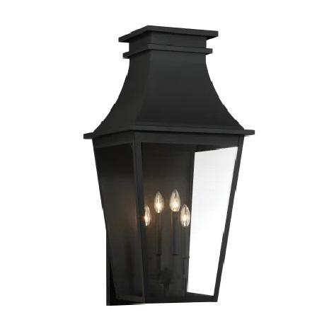 The Great Outdoors 799066 Tall Outdoor Wall Sconce - MSRP $823