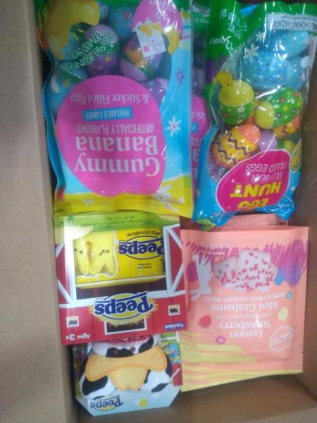 Grocery - Cadbury, Peeps, Kinder, Oreo, Lindt, Nerds, Russell Stover, Sweetarts - MSRP $10,339