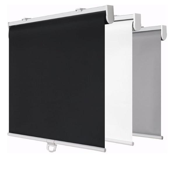 Cordless Blackout Window Roller Shades, Pull Down Spring - MSRP $47