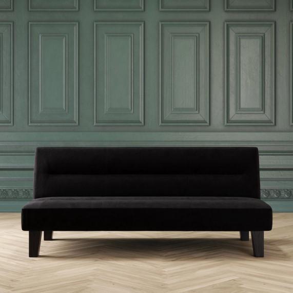 Furniture - Nola Faux Leather Futon, Kebo Futon, Leighton Twin Bed - MSRP $1,511
