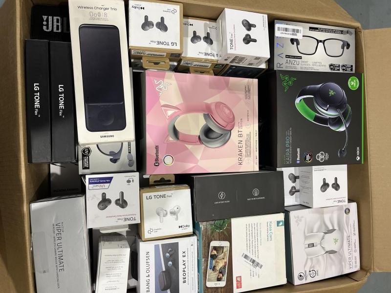 Assortment Of Name Brand Electronics-MSRP $9,000