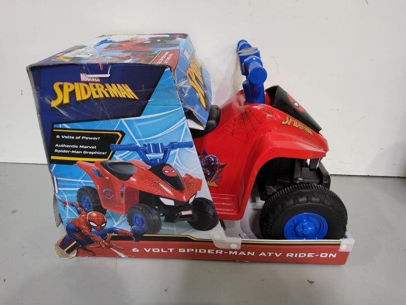 Hyper Toy 6 Volt Spiderman ATV Ride-On, Ages 3-6, HYP-MSQ-6711 - MSRP $69