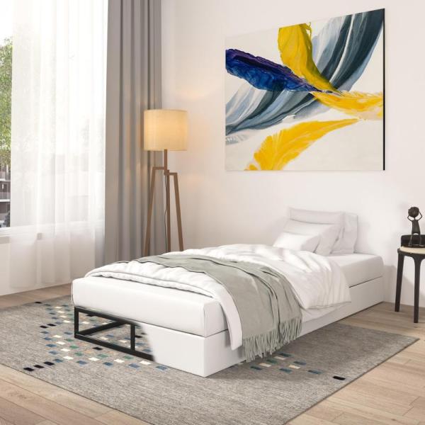 Qingzhou Box Spring Twin Bed Bases 7 Inch High Metal Twin - MSRP $54
