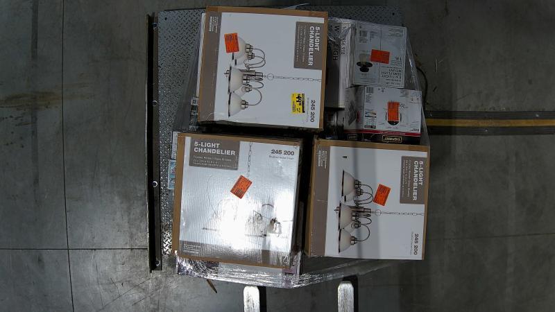 Lighting & Electrical - Commercial Electric, Hampton Bay, Artika, Monteaux Lighting, Defiant - Est Retail $2,456