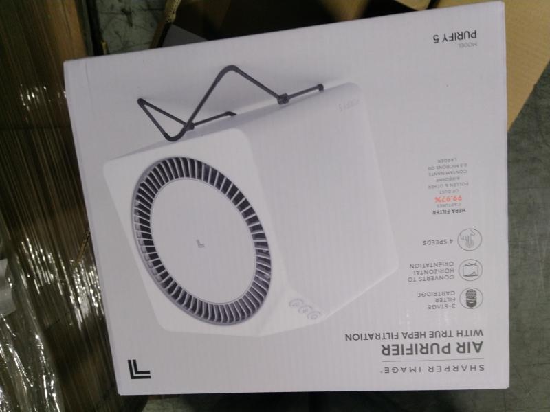 Sharper Image Purify 5 White Air Purifiers - MSRP $4,199