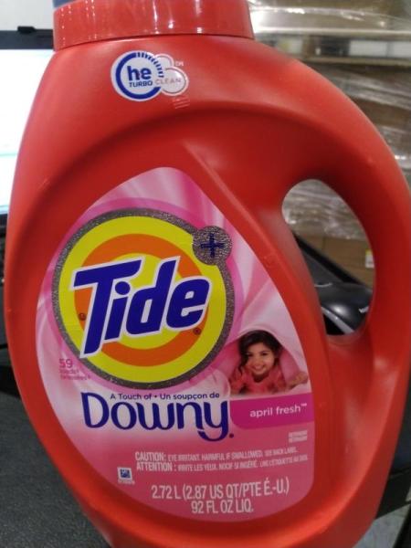 Tide 92-fl oz April Fresh Laundry Detergent - MSRP $3,418