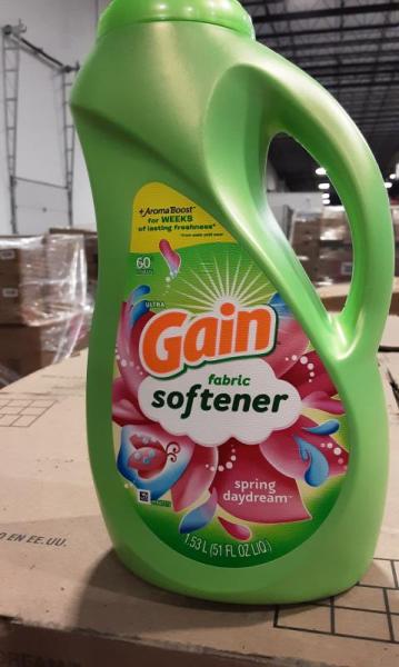 Health and Beauty - Microban 24 Hour Multi-Purpose Cleaner, Gain Fabric Softener - MSRP $2,583