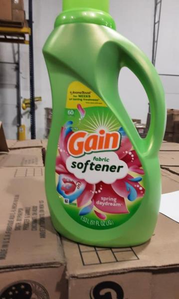 Pallet of Gain Fabric Softener - MSRP $2,652