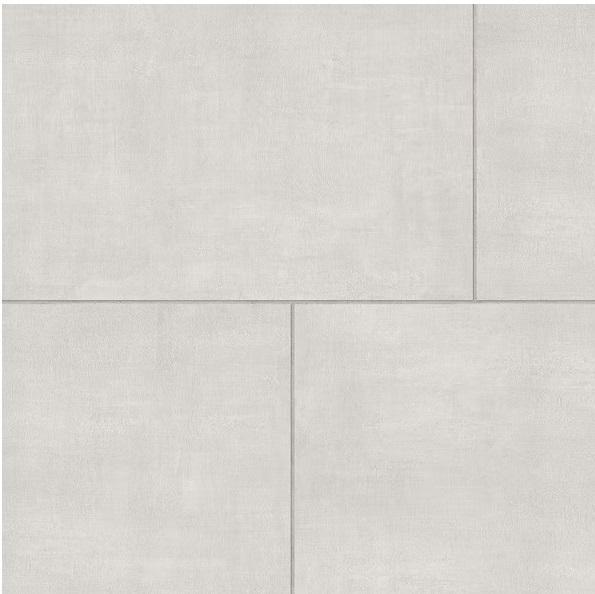 Flooring & Rugs - Corso Italia Unico White Matte 24inx48in Concrete Look Porcelain Tiles, Lifeproof - Est Retail $1,492