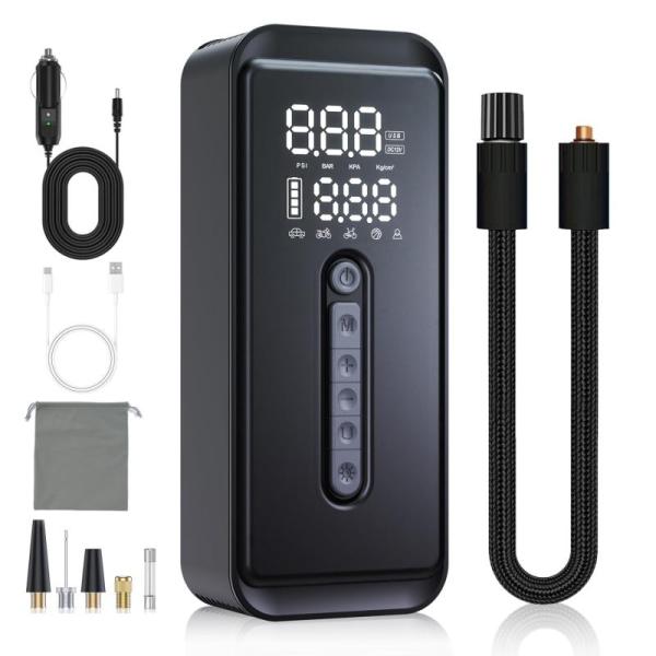 Tools - Yeaban Tire Inflator Air Compressor, Hikolit Pry Bar Wrench Adapter, Ring Doorbell Screwdriver - MSRP $2,665