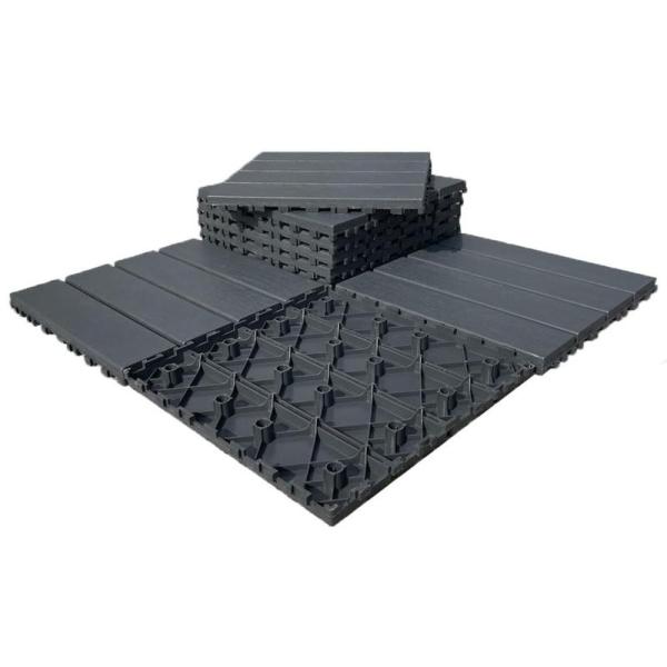 General Merch - VVoodeinck 9sq.ft Plastic Interlocking Deck Tiles, Supco Tradefox Jumper King Bypass - MSRP $2,528