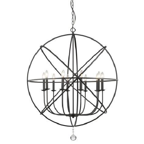 ZLite 45836MB Chandelier with Crystal Accent - MSRP $870