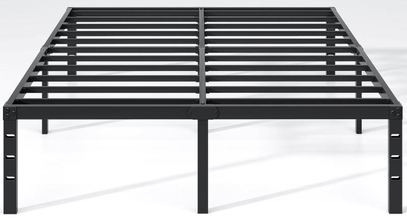 NEW JETO Metal Twin Bed Frames, LEYAOYAO 10Cube/3-Tier Bookshelf, Liliful Basketball Pole Pads 72" - MSRP $1,123