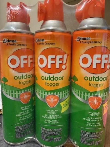 OFF OUTDOOR FOGGER 3CT- MSRP $2,400