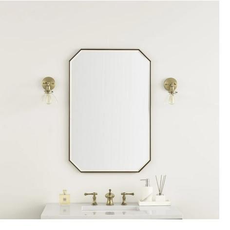 James Martin Vanities 715-MO24-CB Framed Bathroom Wall Mirror - MSRP $549